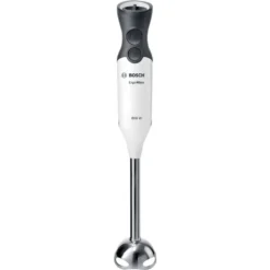 Bosch Haushalt MS6CA4120 Mixeur Plongeant 800 W Avec Embout Hâchoir, Avec Verre Doseur Blanc, Anthracite