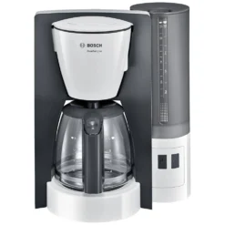 Bosch ComfortLine TKA6A041 - Cafetière - 15 Tasses - Blanc/gris Foncé