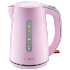 Bosch TWK7500K Bouilloire 1,7 L 2200 W Gris, Rose