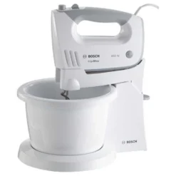 Bosch Mfq36460 Batteur électrique Ergomixx Avec Support Et Bol Mélangeur 450 W Blanc/gris