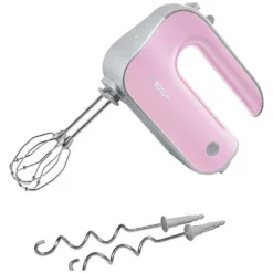 Bosch MFQ4030K Mixeur Batteur à Main 500 W Gris, Rose, Mélangeur à Main