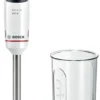 BOSCH Série 4 Mixeur Plongeant ErgoMaster 600 W Blanc, MSM4W210