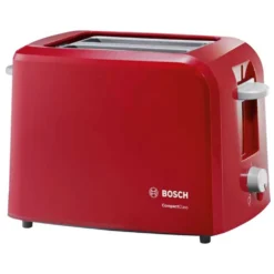 Grille Pain Rouge 980 W Bosch - Tat 3 A 014 CDP-TAT3A014