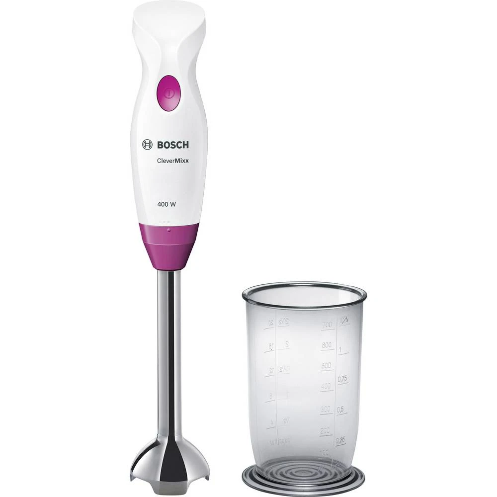 Bosch MSM2410PW Blender Mélangeur Par Immersion Violet, Blanc 400 W, Batteur électrique 3 Bosch MSM2410PW Blender Mélangeur Par Immersion Violet, Blanc 400 W, Batteur électrique