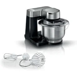 Bosch Robot Pâtissier Bosch MUM2 Noir Compacte Et Multifonction